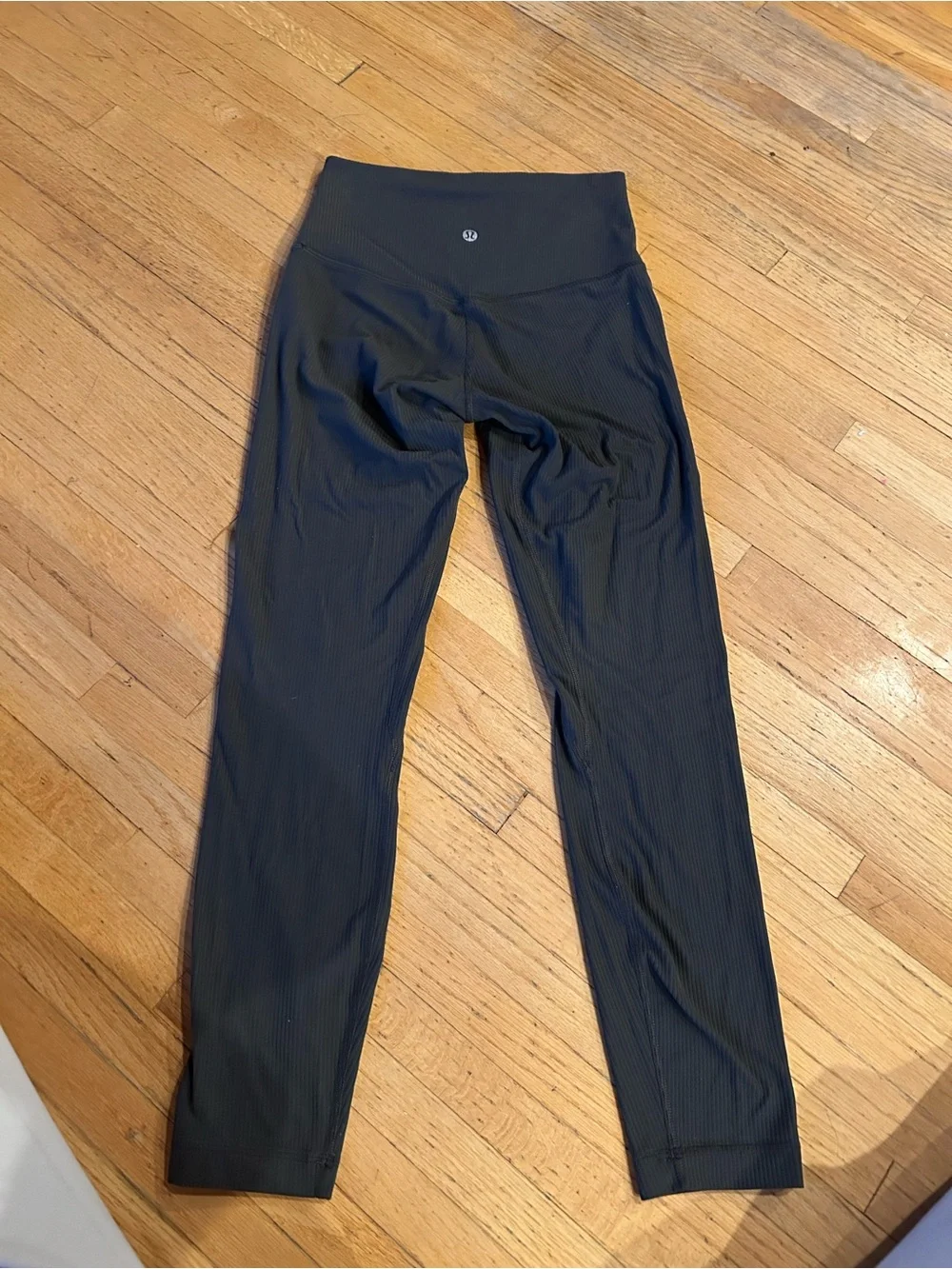 Lululemon align High-Waist Ribbed gray Leggings